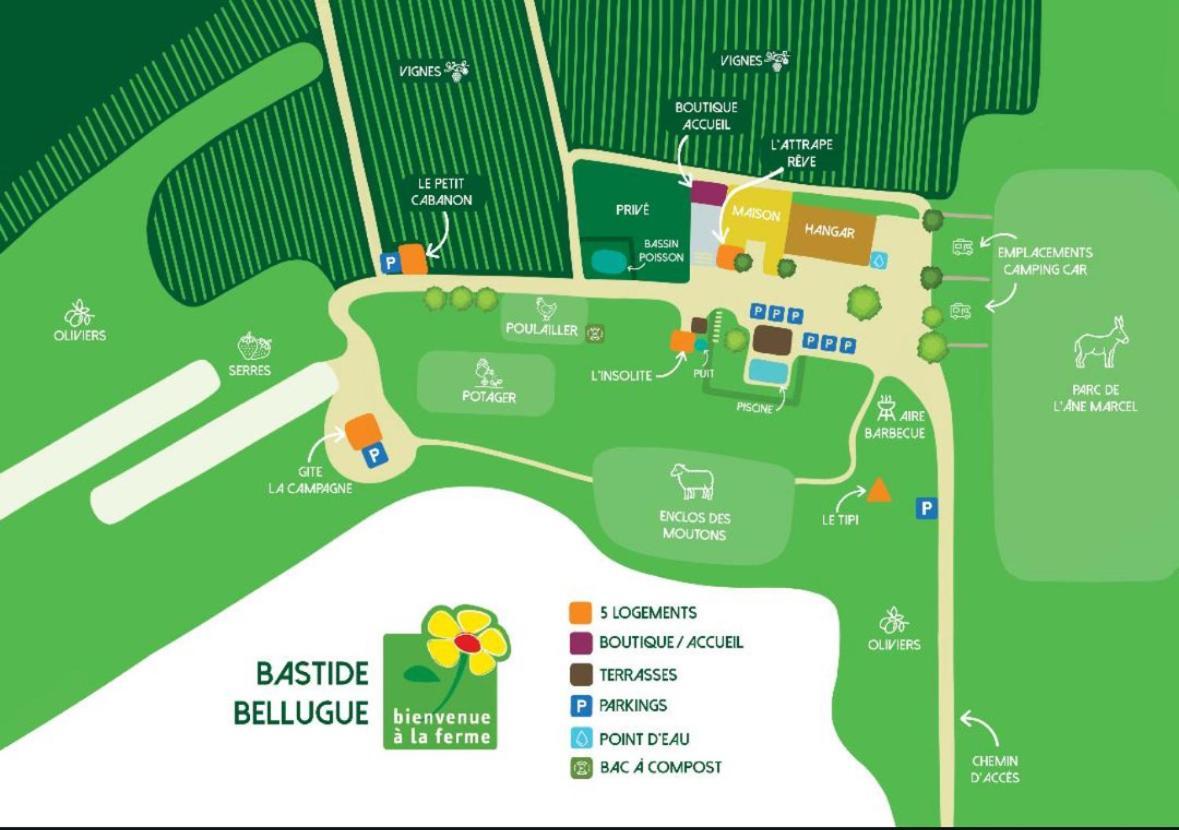 Bastide Bellugue Maison D'Hotes Reseau Bienvenue A La Ferme A 3 Minutes De Lourmarin Cadenet Eksteriør bilde